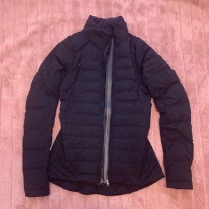 black lululemon winter jacket.